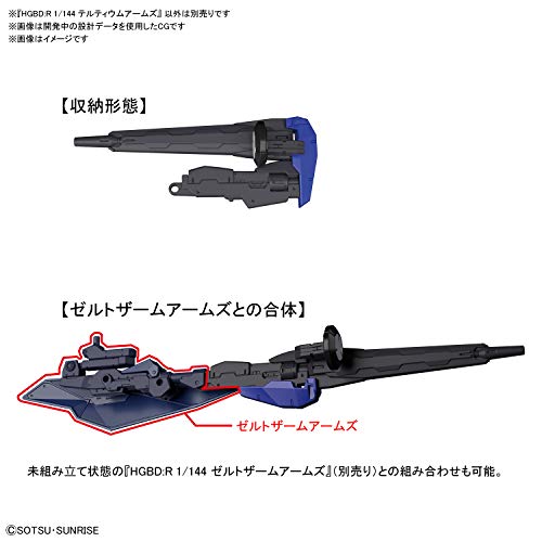 1/144 HGBD:R "Gundam Build Divers Re:Rise" Tertium Arms