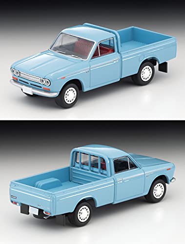 1/64 Scale Tomica Limited Vintage TLV-195b Datsun Truck 1500 Deluxe (Light Blue) with Figure