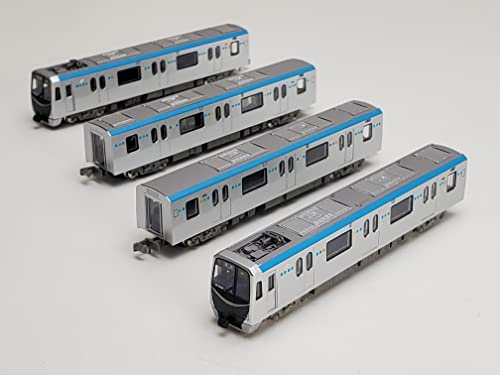 Linear Subway Collection Sendai City Transportation Bureau 2000 Series Tozai Line (Silver Belt) 4 Car Set A