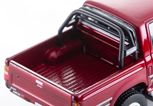 1/64 Scale Tomica Limited Vintage NEO LV-N256a Toyota Hilux 4WD Pick Up Double Cab SSR (Red) 1991