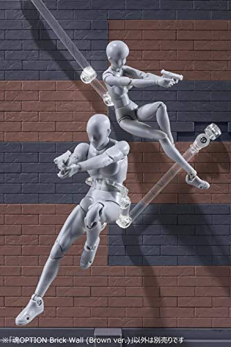 Brick Wall (Brown ver. version) Tamashii Option - Bandai