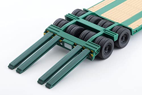1/64 Scale Tomica Limited Vintage NEO TLV-N173b Hino HH341 Heavy Machine Transport Trailer (Green)