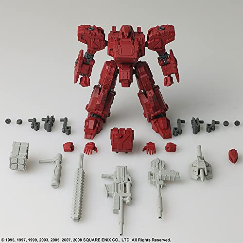 "Front Mission" Structure Arts 1/72 Scale Plastic Model Kit Series Vol. 2 Frost Hell's Wall Ver. 6 Set