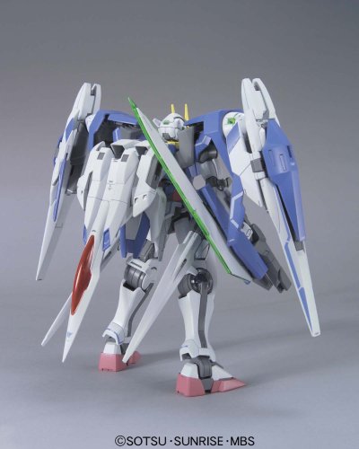 GN-0000 + GNR-010 00 Raiser GN-0000 00 Gundam GNR-010 0 Raiser (Designer's Color Ver. Version)-1/100 scale-1/100 Gundam 00 Model Series (17) Kidou Senshi Gundam 00-Bandai
