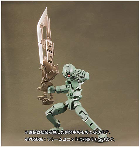 Non Scale Plastic Kit Plaact Options Series 09 Blades Guns