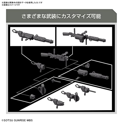 HG 1/144 "Mobile Suit Gundam: The Witch from Mercury" Expansion Parts Set for Demi Trainer