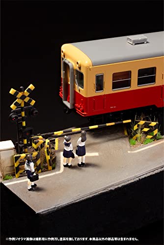 1/80 Scale Size Plastic Kit 2 Color Molding Plastic Kit Railroad Crossing