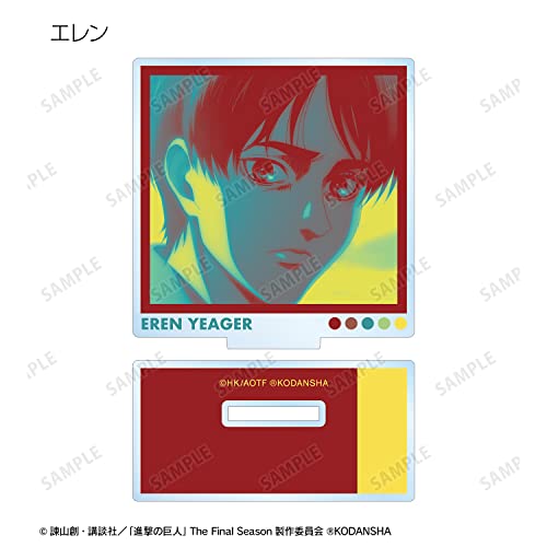 "Attack on Titan" Trading Paleful Acrylic Stand