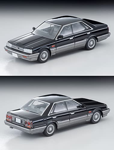 1/64 Scale Tomica Limited Vintage NEO TLV-N282b Nissan Skyline 4-door HT GTS Twincam 24V (Black / Silver) 1986
