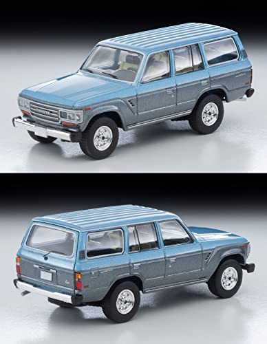 1/64 Scale Tomica Limited Vintage NEO TLV-268a Toyota Land Cruiser 60 North America Ver. (Light Blue / Gray) 1988
