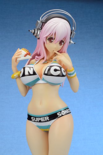 Sonico (Swimsuit ver. version) Gigantic Series, Nitro Super Sonic - X-Plus