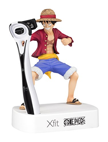 Luffy Xfit 5-blade razor One Piece Pack of 3 with holder stand