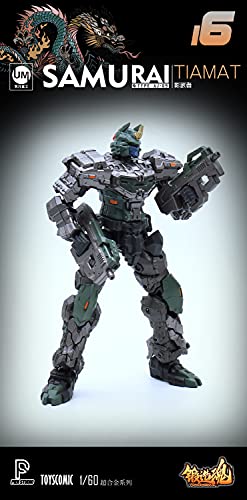 TOYSCOMIC FORGING SOUL SERIES AGS-16 AJ-09 SAMURAI TIAMAT THE BLACK DRAGON