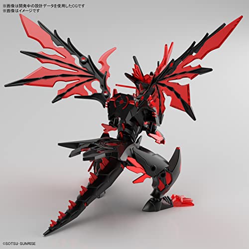 "SD Gundam World Heroes" Dark Glasper Drangon