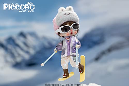 PICCODO ACTION DOLL SKI WEAR WHITE