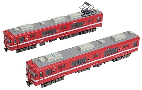 Railway Collection Meitetsu 6000 Series (White Belt Reprint, 6011 Formation) 2 Car Set
