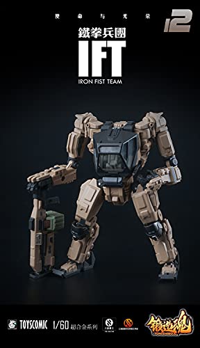 MECHANIC TOYS FORGING SOUL SERIES AGS-12 1/60 IRON FIST TEAM BP-48 HEAVY-ARMED GUARD DESERT CUSTOM