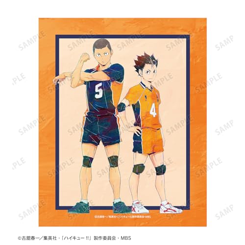 "Haikyu!!" 2nd Grade Ani-Art Vol. 4 Canvas Board