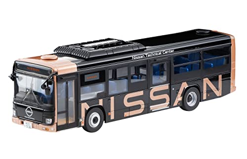 1/64 Scale Tomica Limited Vintage NEO TLV-N245c Isuzu Erga Nissan Shuttle Bus (Sunrise Copper M / Black)