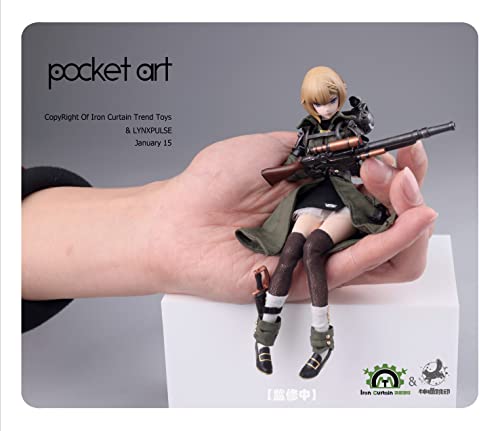 LYNXPULSE POCKET ART SERIES PA001 EMILIA 1/12 SCALE ACTION FIGURE