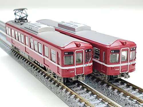 Railway Collection Takamatsu Kotohira Electric Railway Type 1300 Reminiscence Red Train 2 Car Set