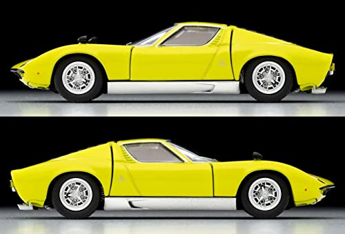 1/64 Scale Tomica Limited Vintage TLV Lamborghini Miura S (Yellow Green)