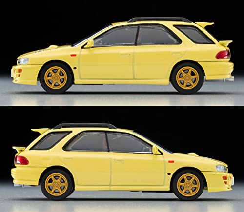 1/64 Scale Tomica Limited Vintage NEO TLV-N274b Subaru Impreza Pure Sports Wagon WRX STi Ver. VI Limited (Yellow) 1999