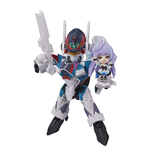 TINY SESSION "Macross Delta" VF-31S Siegfried (Arad Molders Custom) with Mikumo Guynemer