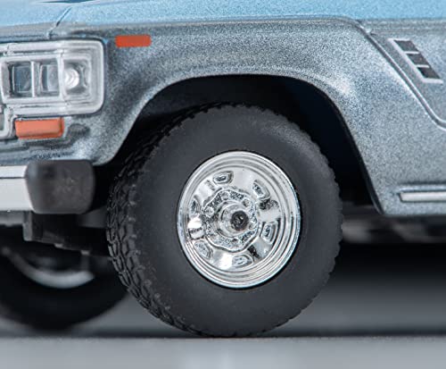 1/64 Scale Tomica Limited Vintage NEO TLV-268a Toyota Land Cruiser 60 North America Ver. (Light Blue / Gray) 1988