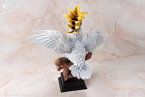 ART OF SHAPE "JUNGLE LOOKBOOK" SERIES 003 CACATUA GALERITA BROMEL RESIN STATUE