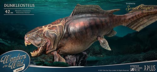 Star Ace Toys Wonders of the Wild Series Dunkleosteus Polyresin Statue