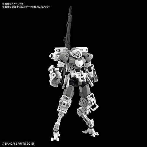 BEMX-15 Portanova (Type de combat spatial, version Gray)-1/144-échelle-30 minutes Missions-Bandai Spirits