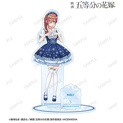 "The Quintessential Quintuplets Movie" Original Illustration Nakano Miku Snow Maid Ver. Big Acrylic Stand with Parts