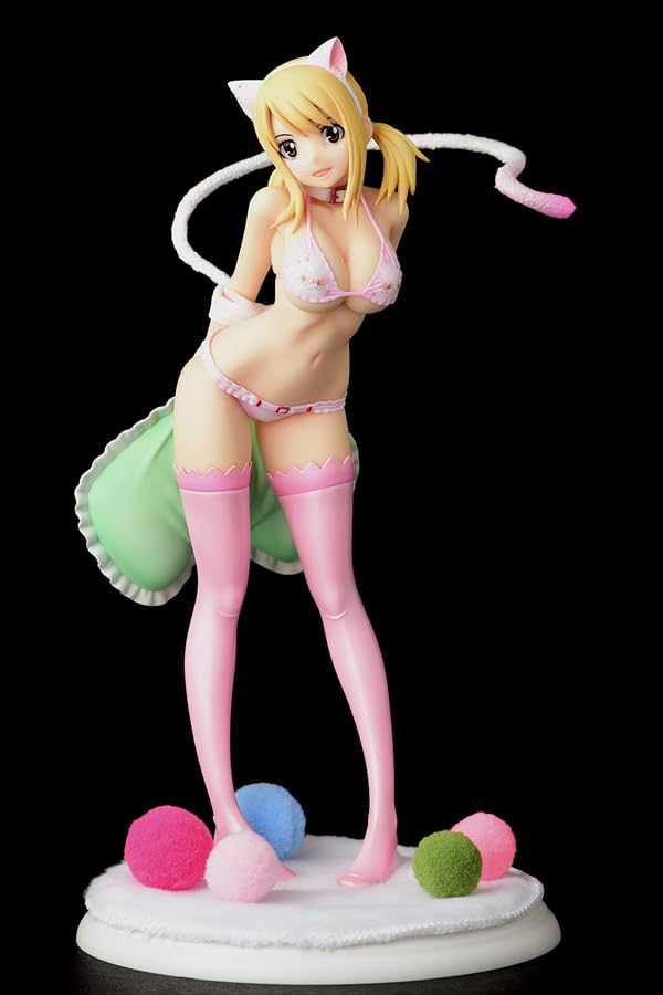 "Fairy Tail" Lucy Heartfilia Sakura Cat Gravure Style