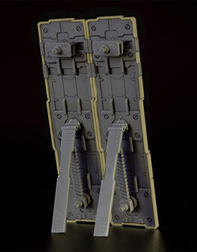Non Scale Plastic Kit Plaact Options Series 10 Twin Shields 3 Khaki