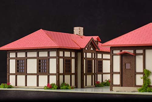 "Gochumon wa Usagi Desu ka? Bloom" Anitecture 04 1/150 Scale Paper Kit Hot Bakery & Cocoa's House