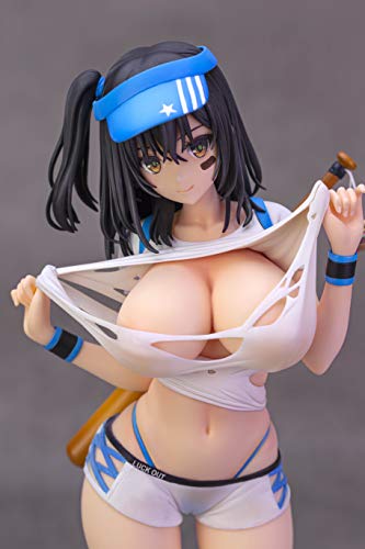 Baseball Girl Light Blue Ver. illustration by Mataro