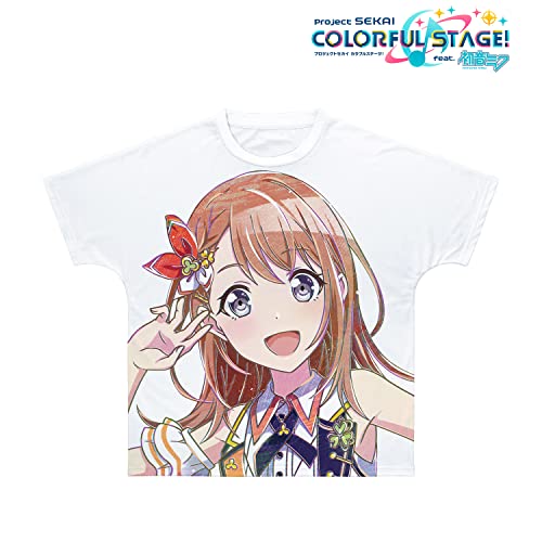 "Project SEKAI Colorful Stage! feat. Hatsune Miku" Hanasato Minori Ani-Art Full Graphic T-shirt (Unisex XL Size)