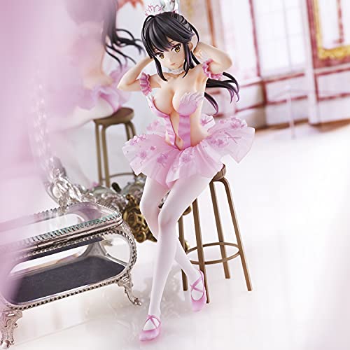 Anmi Illustration Flamingo Ballet Company Ponytail Girl