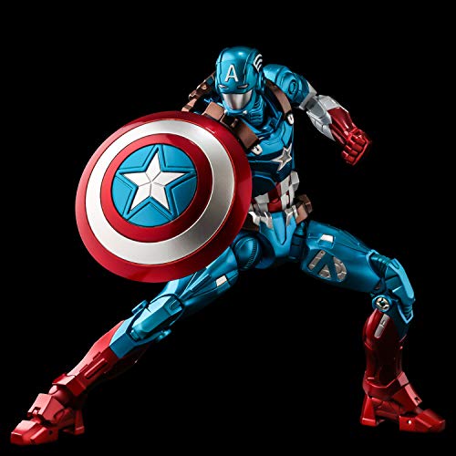 Fighting Armor Captain America