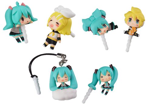 Character Vocal Series Earphone Jack Accessories Character Vocal Series 01 Hatsune Miku 02 Kagamine Rin/Len