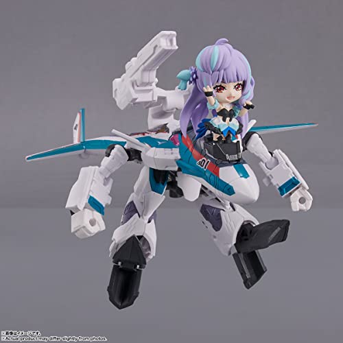 TINY SESSION "Macross Delta" VF-31S Siegfried (Arad Molders Custom) with Mikumo Guynemer