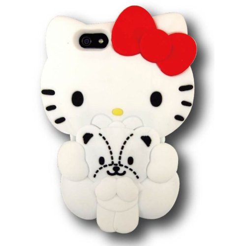 "Hello Kitty" 40th Anniversary iPhone5/5S Silicon Jacket SAN-269A