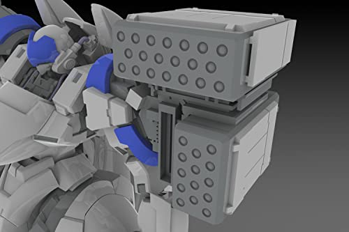1/35 Scale Plastic Kit "POWERDoLLS2" X-4+(PD-802) Armored Infantry Weapon Set 3 (Shoulder Parts for Mounting Weapons & DRu35 MLC & R25 Rocket & M7A Gatling Gun)