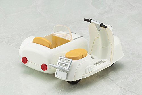 Motorcycle & Sidecar (Milk White version) Cu-Poche Extra - Kotobukiya