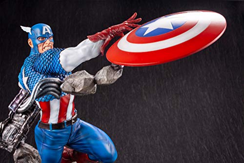 Marvel Avengers Captain America Fine Art Statue