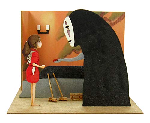 Kaonashi & Ogino Chihiro Miniatuart Kit Studio Ghibli Mini (MP07-59) Sen to Chihiro no Kamikakushi-Sankei