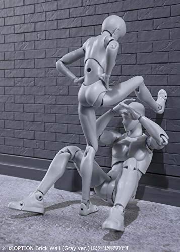 Brick Wall (Gray ver. version) Tamashii Option - Bandai