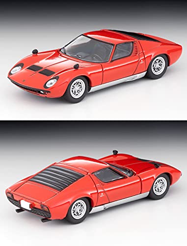 1/64 Scale Tomica Limited Vintage TLV Lamborghini Miura P400 (Vermilion)