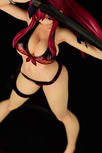 "Fairy Tail" Erza Scarlet Swimwear Gravure Style Ver. Fire